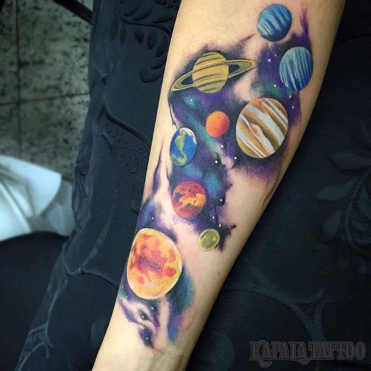 100+ Solar System Tattoo (2019) – Best Tattoo Ideas Gallery