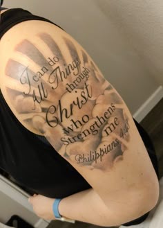 Verse tattoos: Discover 13 Bible Verse tattoo ideas on this Pinterest board  | bible verse tattoos, tattoos for guys and more