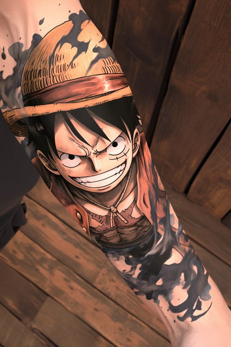 64 Unique One Piece Luffy Tattoo Ideas