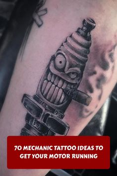 Mechanic Forearm Tattoo