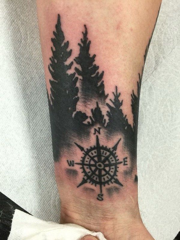 20+ Awesome Compass Tattoo Ideas - For Creative Juice