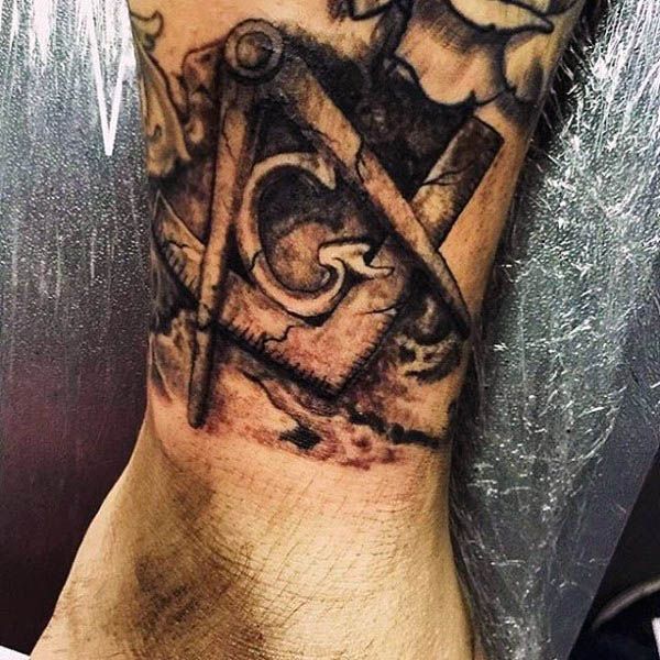 91 Amazing Masonic Tattoos for Men