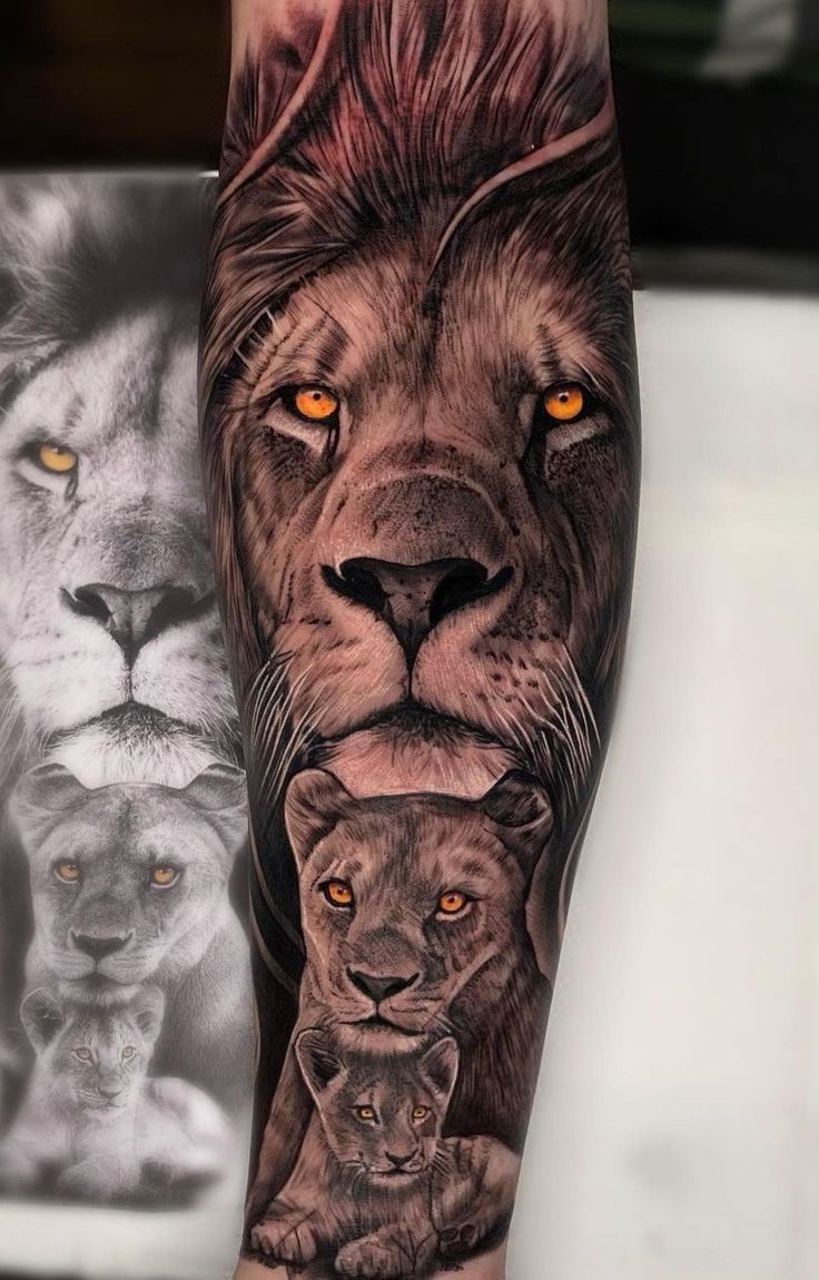 50 Eye-Catching Lion Tattoos That'll Make You Want To Get Inked