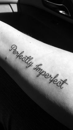 Perfectly imperfect ♡ tattoo evolution everett, WA