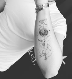 86 Delicate Minimalist Plane/Universe Tattoos ideas | tattoos, small tattoos,  tattoo designs