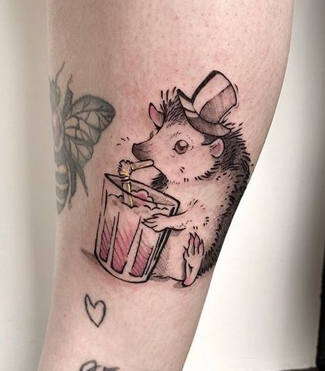 The 14 Coolest Hedgehog Tattoo Designs
