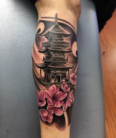 8 Japanese temple tattoo ideas | temple tattoo, japanese temple tattoo, japanese tattoo designs