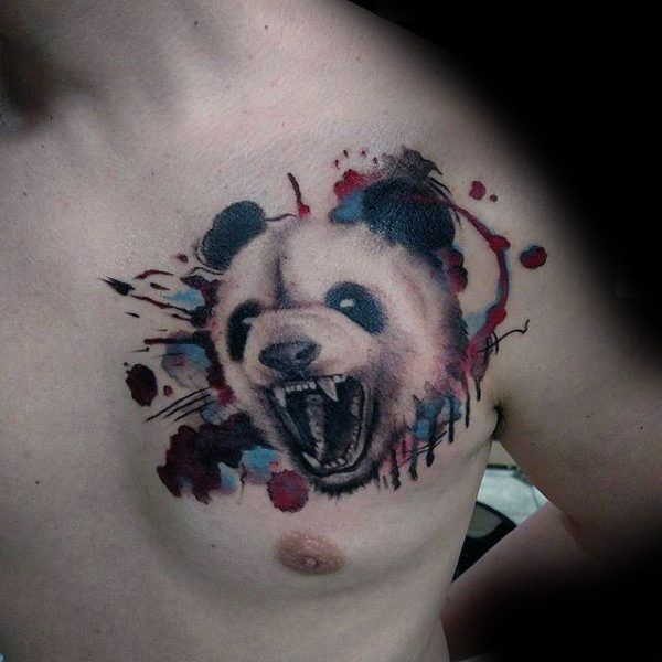100 Stunning Panda Bear Tattoo Designs for Men