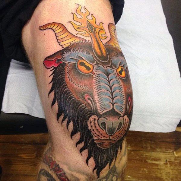 50 Baphomet Tattoo Designs for Men
