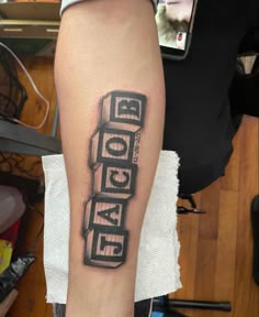 Blocks Tattoo