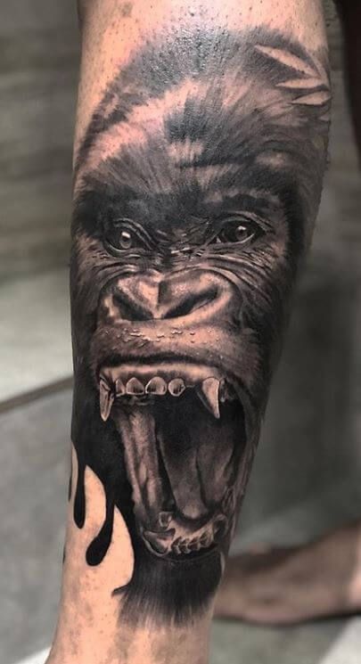 24 Of The Best Gorilla Tattoo Ideas Ever That Will Inspire you