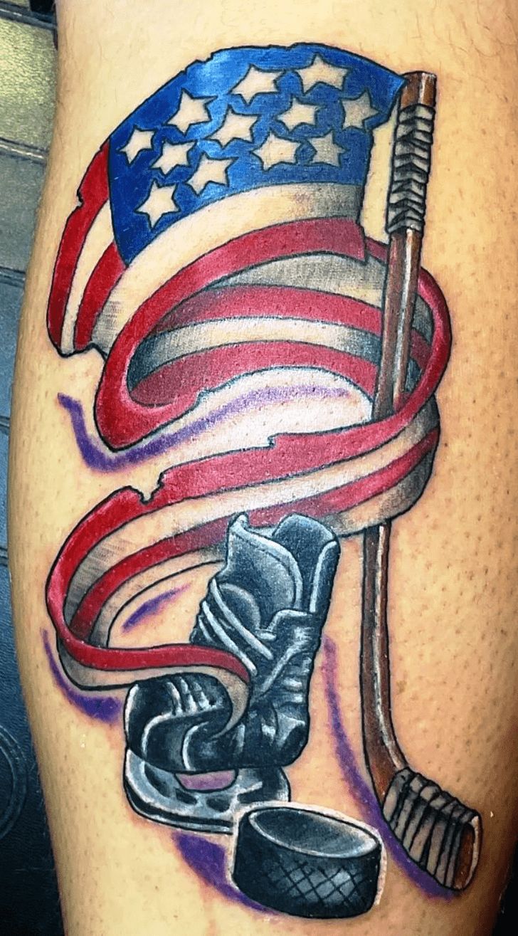 Hockey Tattoo Design Ideas Images