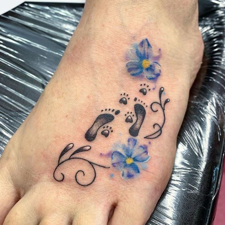 101 Amazing Footprint Tattoo Ideas That Will Blow Your Mind!