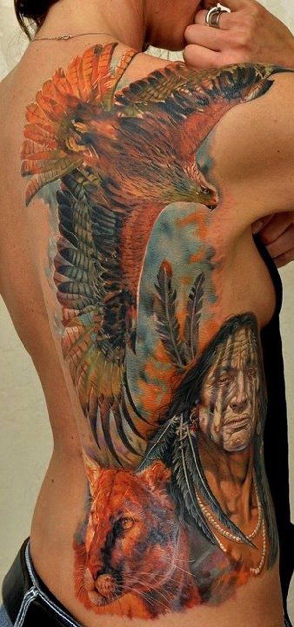 80 Native American Tattoo Designs | Art and Design