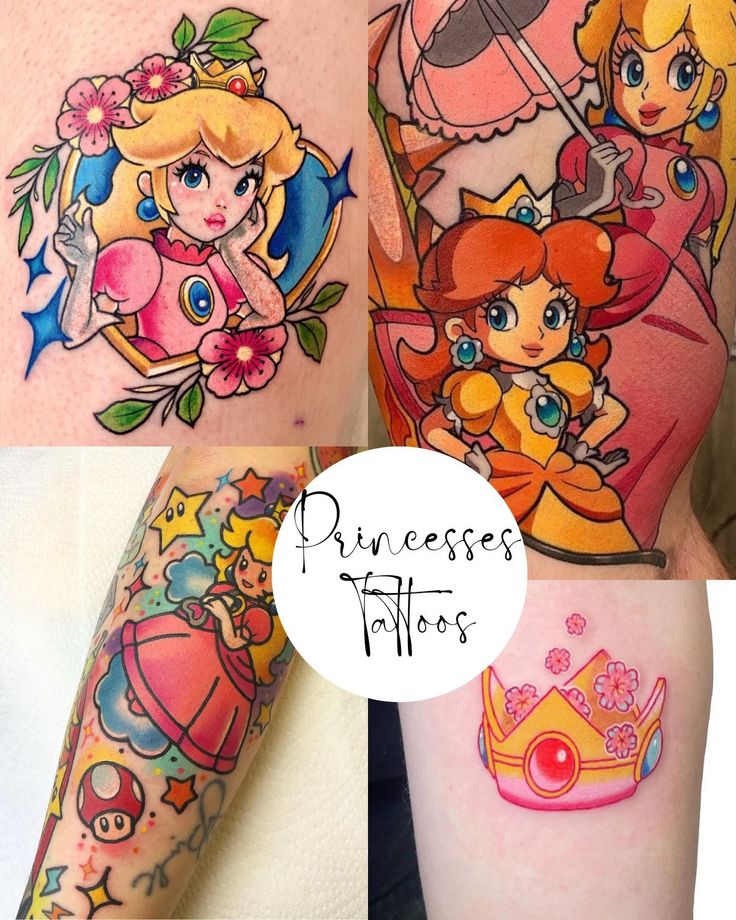 53 Super Mario Tattoo Ideas For Bros Who Game