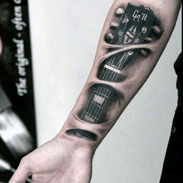 83 Remarkable Music Tattoos for Men