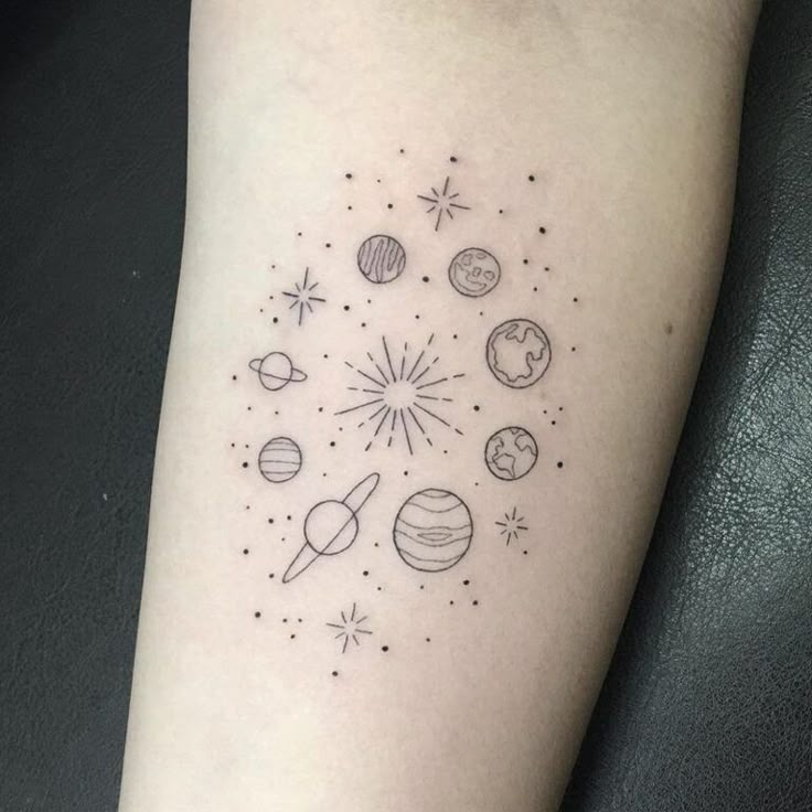 220+ Amazing Galaxy Tattoo Designs with Meanings For Men and Women (2024)