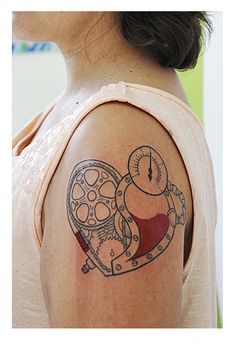 Discover 9 Engineering Tattoos and Steampunk Tattoo Design Ideas | mechanic  tattoo, biomech tattoo, structural engineering tattoo and more