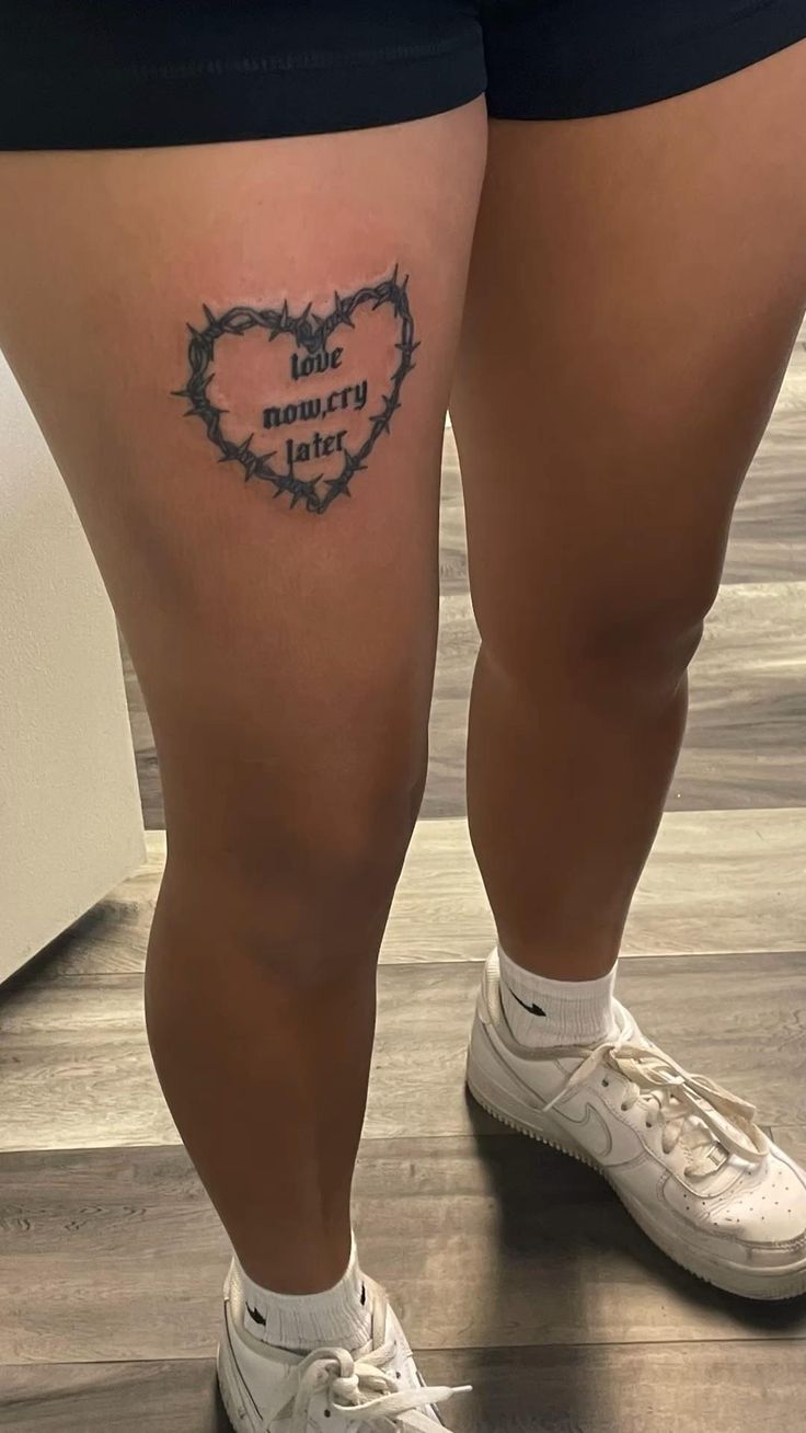 lil peep tattoo | Lil peep tattoos, Tattoos, Tattoo fonts | Lil peep tattoos,  Thigh tattoos women, Tattoos