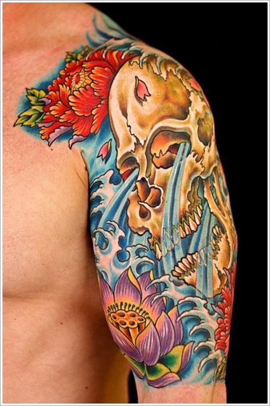 25+ Japanese Water Tattoo Designs