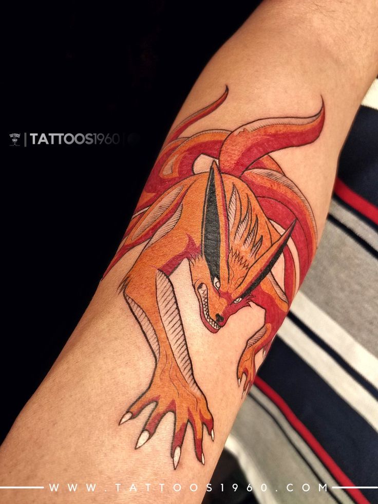 Kurama naruto nine tails tattoo designs ideas for men and women | Naruto  tattoo, Naruto nine