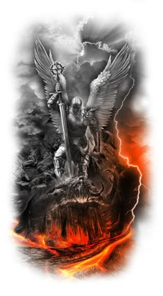 Discover 22 Gabriel and Angel Warrior Tattoo Ideas | archangel tattoo,  warrior tattoos, knight tattoo, and more
