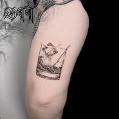 Small Whiskey Tattoo