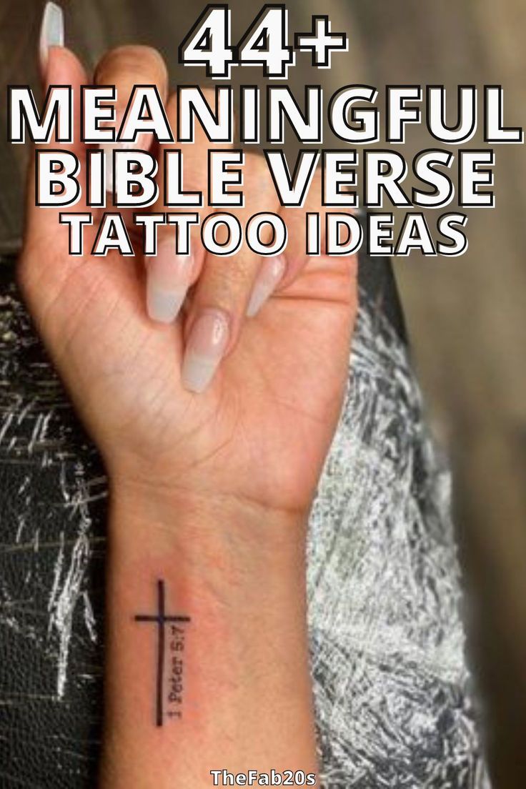 44+ Bible Verse Tattoo Ideas That Will Uplift and Empower You