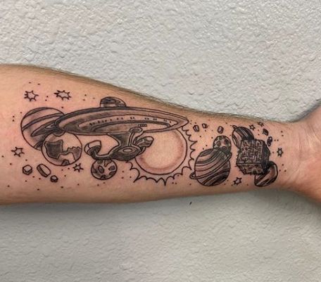 Best 85 Star Trek Tattoo Designs and Ideas - NSF News