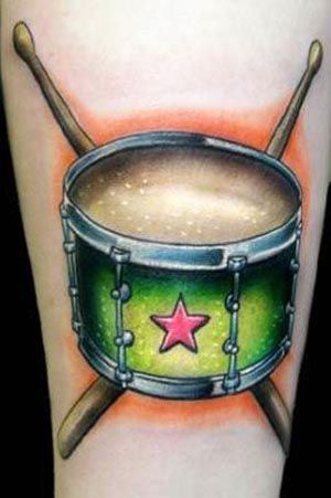 drummer tattoo ideas – Foot Tattoos Design