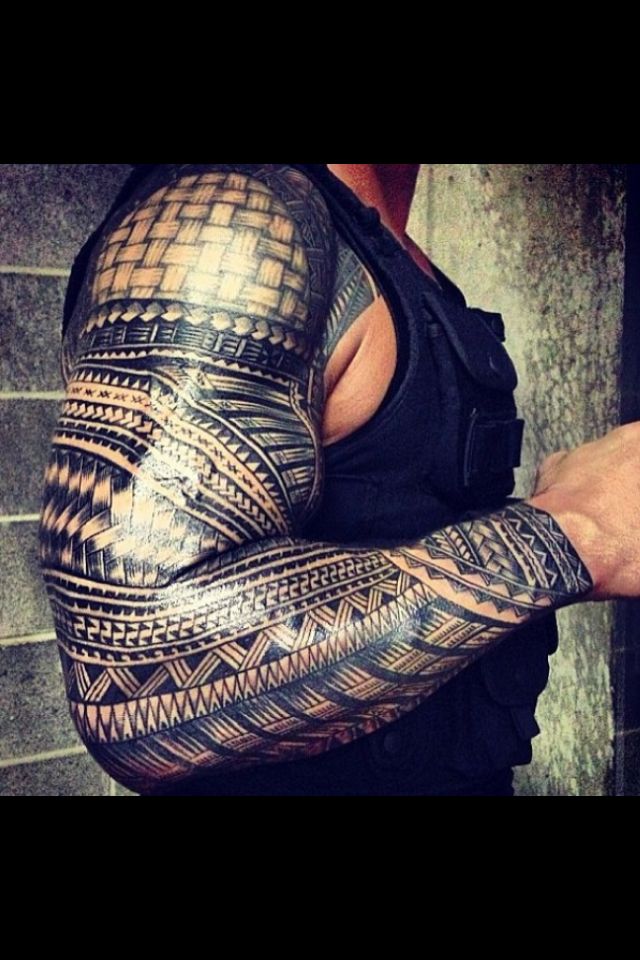 The awesome Samoan tribal of WWE wrestler Roman Reigns