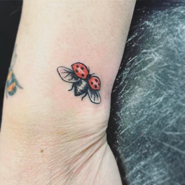 51 Cute Ladybug Tattoo Designs And Ideas