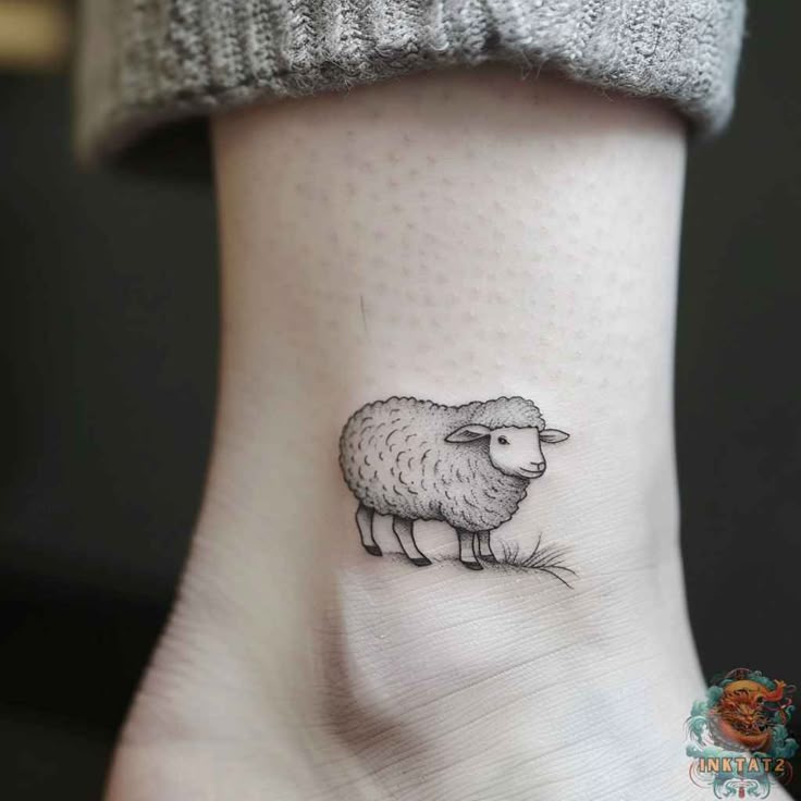 Flocking to the Trend: Exploring the Symbolism and Beauty of Sheep Tattoos:  146 Designs - inktat2.com