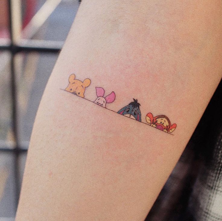 Winnie the Pooh Tattoo Ideas Symbolizing Friendship