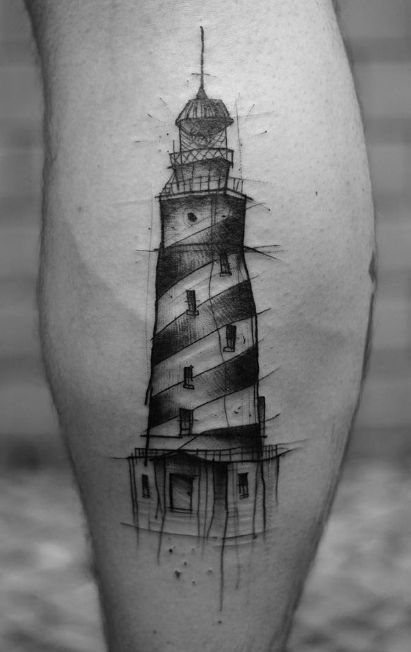 100 Lighthouse Tattoo Ideas: Designs, Meaning, Styles | Art and Design