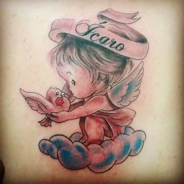 155 Charming Angel Tattoos – Most Popular Designs of 2024 - Wild Tattoo Art