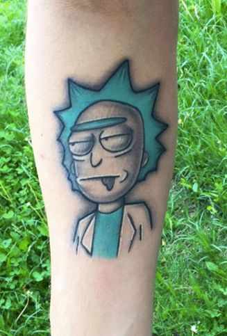 Best 40 Rick and Morty Tattoo Designs and Ideas - NSF Tech News & Info