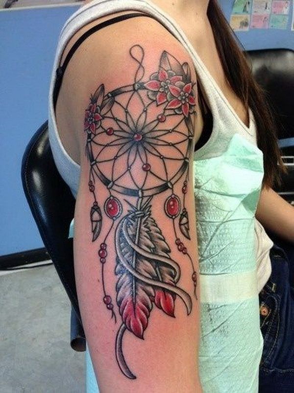 60 Dreamcatcher Tattoo Designs
