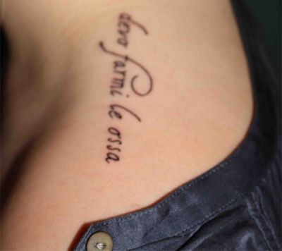 27 Exquisite Italian Tattoo Designs
