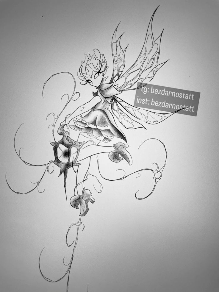 tattoo design dota dark willow