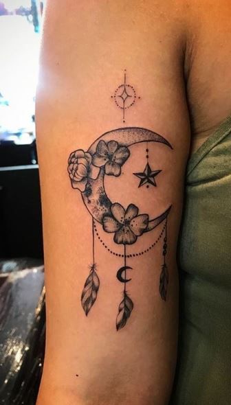 65 Trendy Dreamcatcher Tattoos, Ideas, & Meanings - Tattoo Me Now