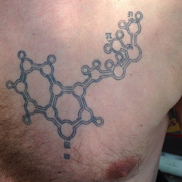 DMT molecule.