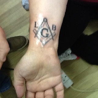 Mason tattoo to celebrate my father