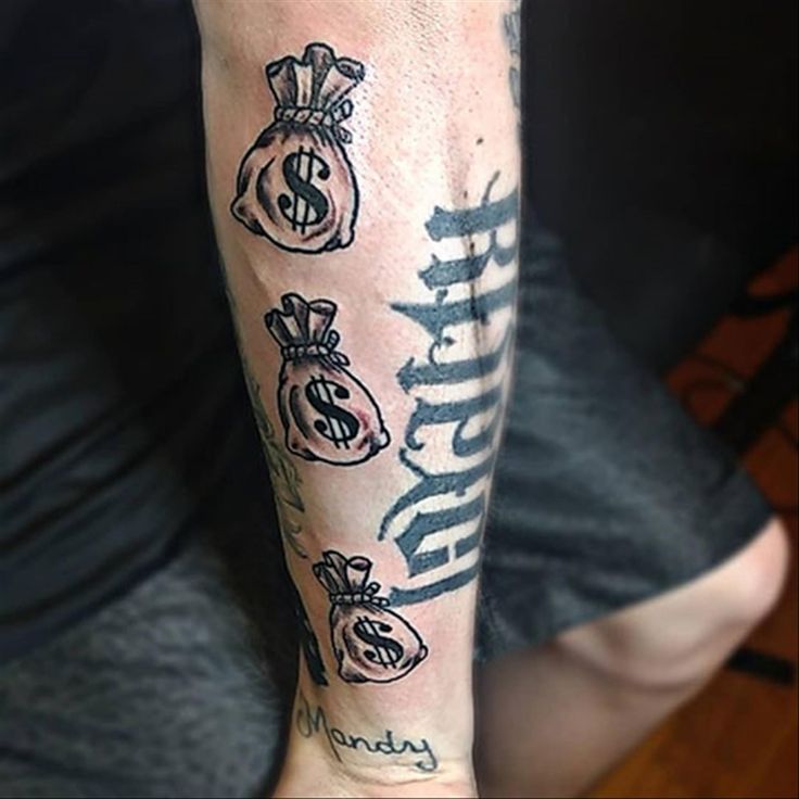 32 Trending Money Bag Tattoo Designs Ideas To Be Cool - Mycozylive.com