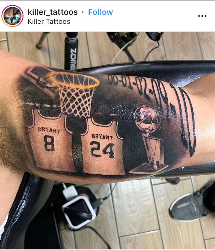 Kobe awesome tattoo