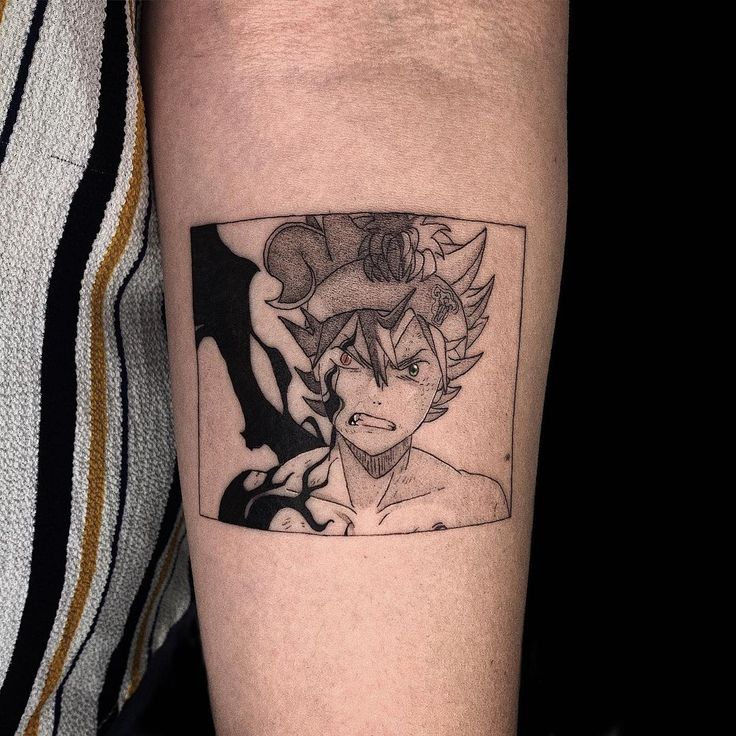 Pin by Arquimedes Rodríguez on Tatuajes | Anime tattoos, Clover tattoos,  Sleeve tattoos
