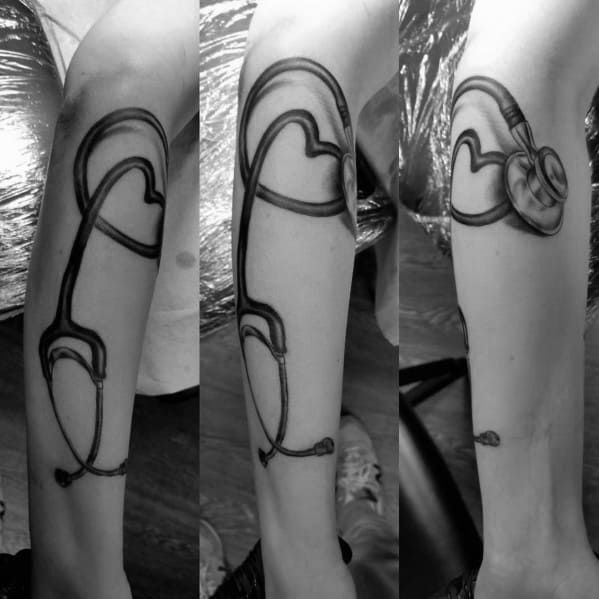 30 Stethoscope Tattoo Ideas for Men