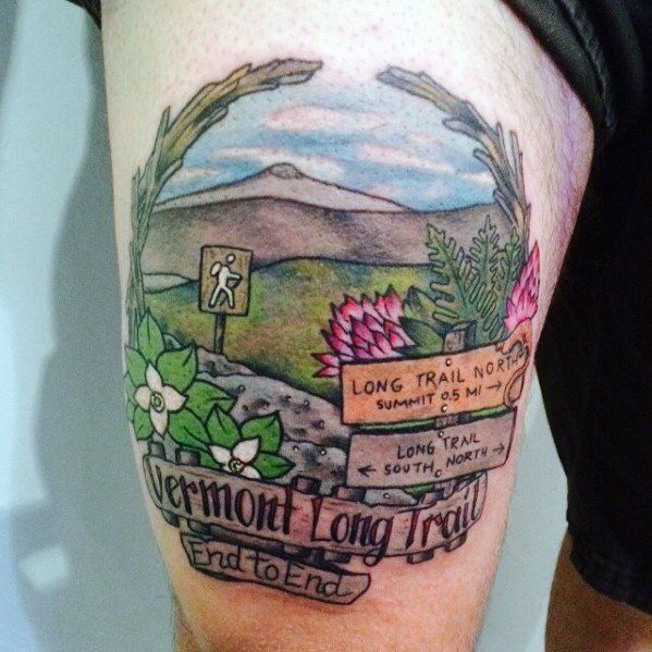 60 Realistic Hiking Tattoos for Men