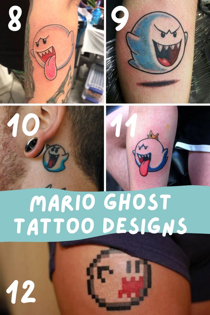 27 Ghost Tattoo Ideas {Cute + Spooky Designs}