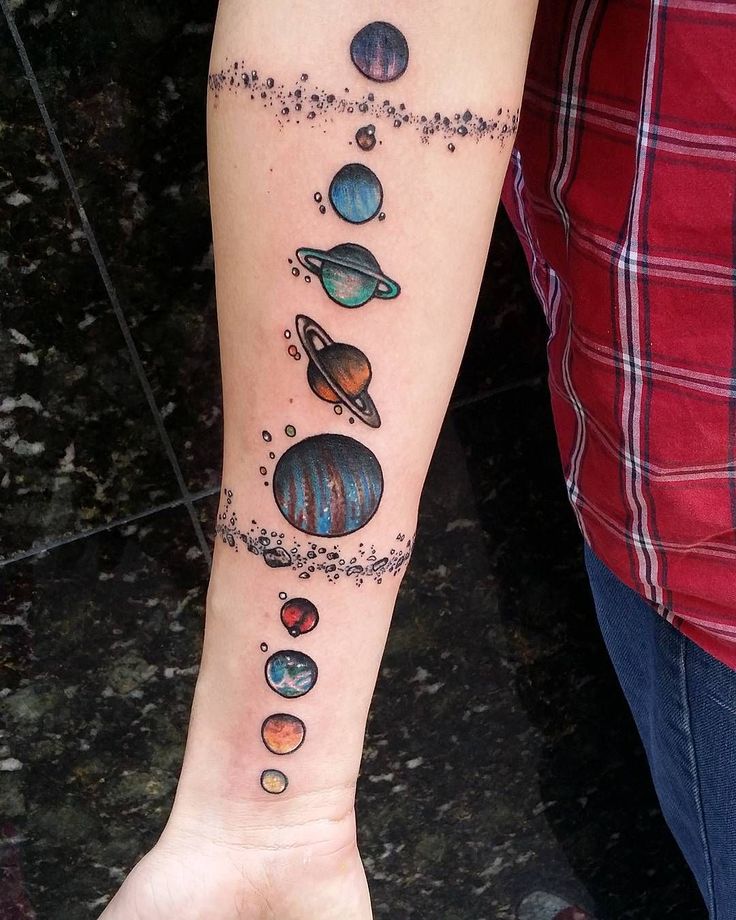 120+ Cool Space Tattoo Ideas 2024